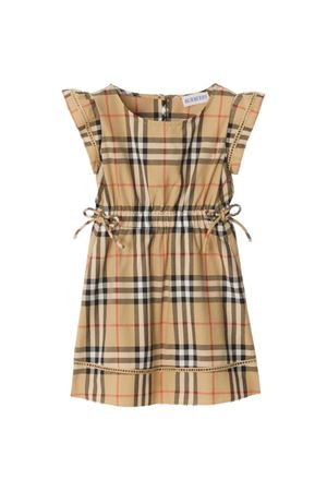 Abiti beige con motivo Vintage Check all-over BURBERRY KIDS | 8121301B9368